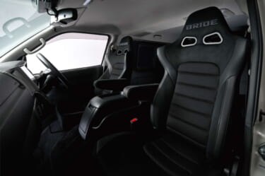 キャンピングカー用のバケットシートが展示される!?「ジャパンキャンピングカーショー2024」にBRIDEが出展