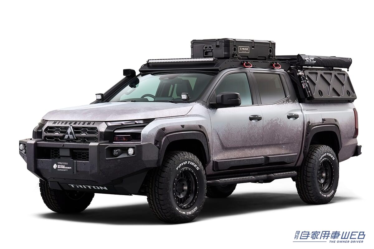 |人気SUVのカスタムカーを見逃すな! 三菱自動車、東京オートサロン2024 出展車両の概要を発表【東京オートサロン2024】