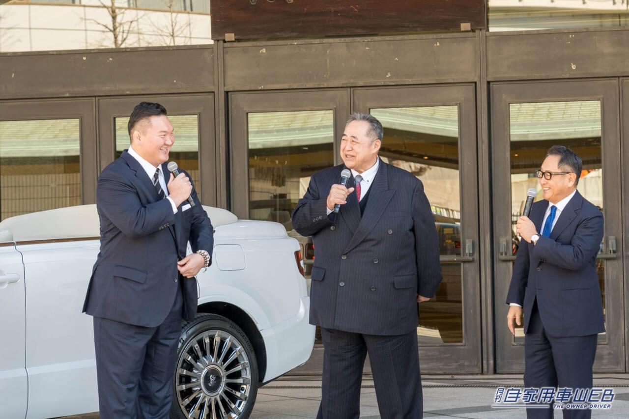 |トヨタ、世界に1台の新型センチュリーのパレードカーをお披露目