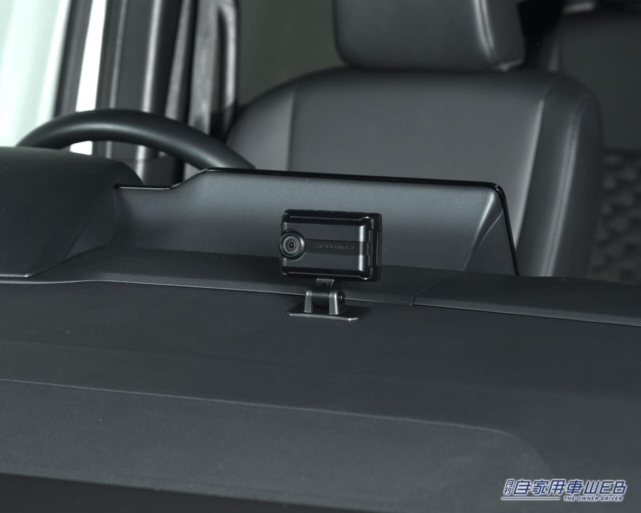 |夜間でも鮮明な映像が録画可能な前後2カメラモデル「HDR301」発売!