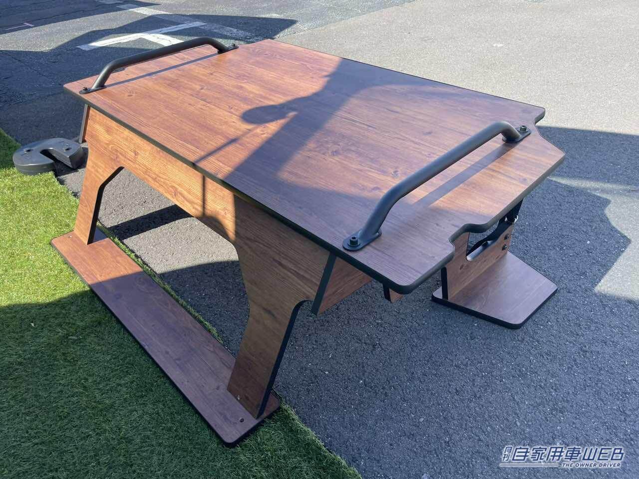 |レトロ見た目とクラシカルな車内の雰囲気が良い感じ! 日産エクストレイルがベースのキャンパー