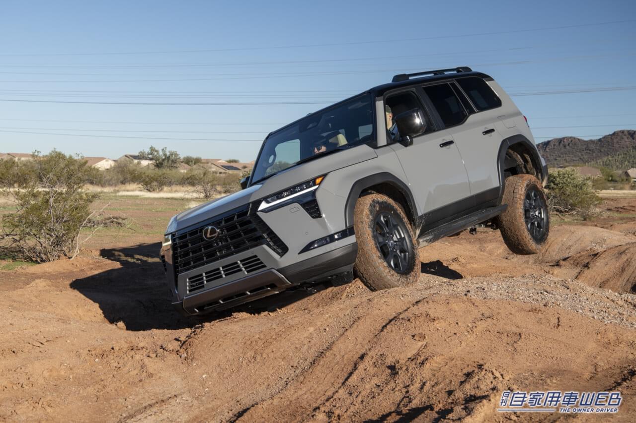 |プレミアムセグメントに、実力派オフローダーが参戦! レクサス・GX 海外モデル 試乗インプレッション