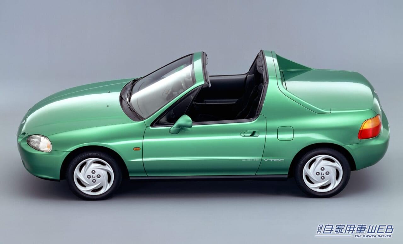 |【旧車FAN】生まれる時代が早すぎたスポーツカー「CR-X デルソル」