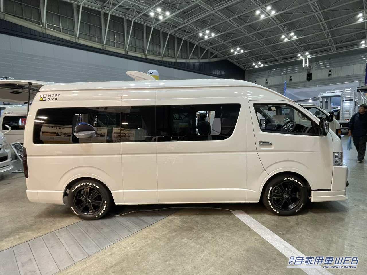 |充実装備の車内レイアウトはこれが正解! トヨタ ハイエースがベースのキャンパー