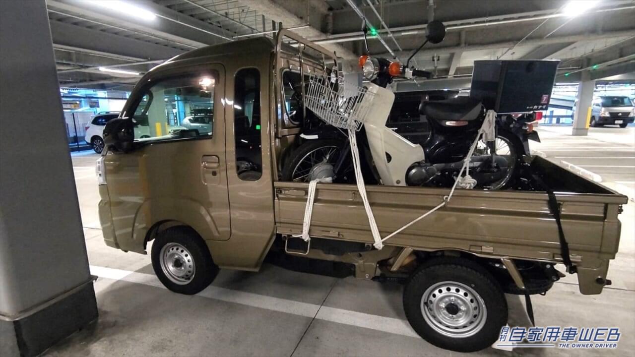 |軽トラックの荷台で車上泊チャレンジ! トラブルもあったけど最高の夜が過ごせました!!