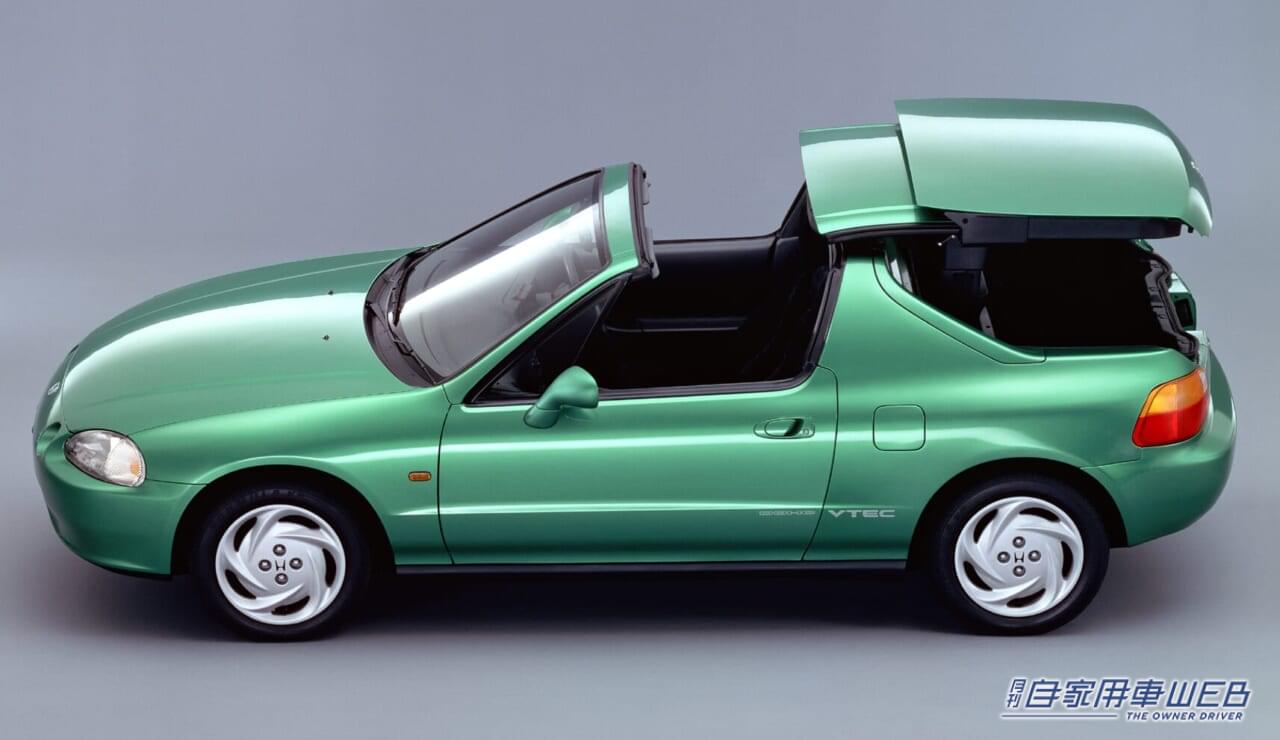 |【旧車FAN】生まれる時代が早すぎたスポーツカー「CR-X デルソル」