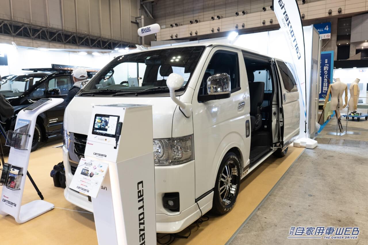 |ジャパンキャンピングカーショー2024「カロッツェリア」ブースリポート。キャンピングカーにも最適なラインアップを展示