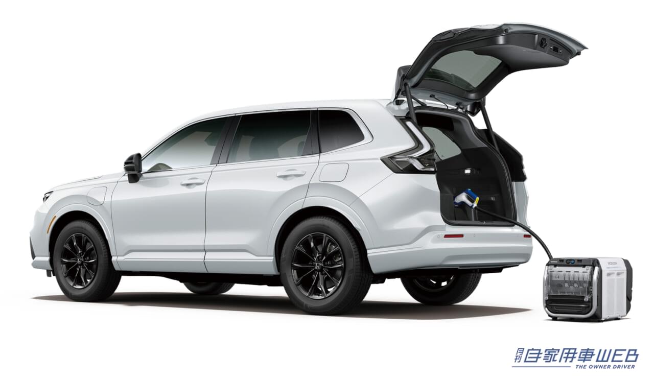 |ホンダ、プラグイン充電機能を備えた新型燃料電池SUV「CR-V e:FCEV」を発表
