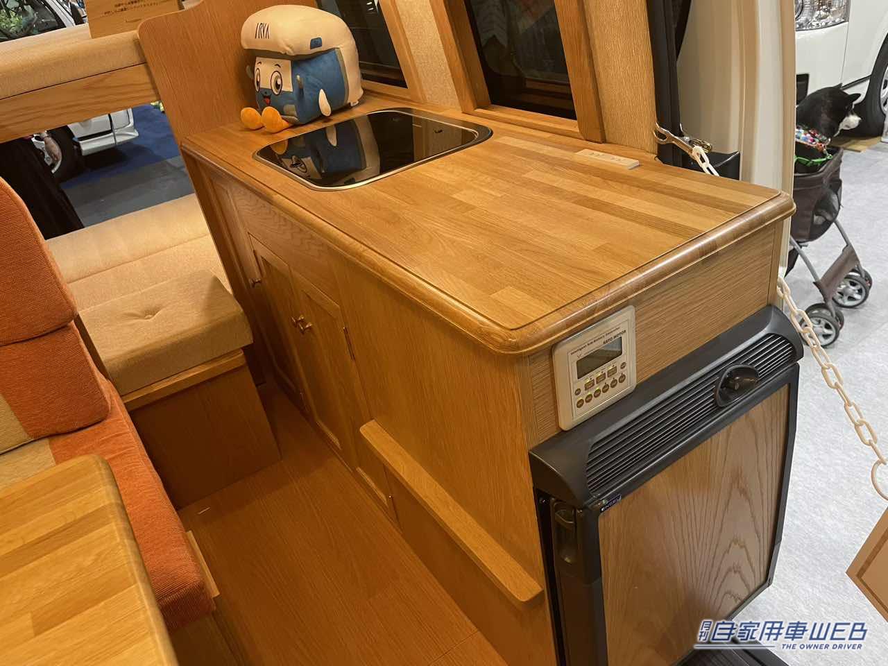 |快適な二段ベッドが後部に常設! トヨタ ハイエースがベースのキャンパー