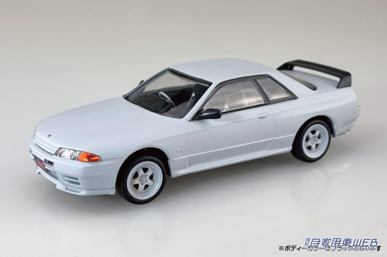 イニシャルDの中里のR32 GT-Rがプラモデルとなって発売!初回生産特典も!
