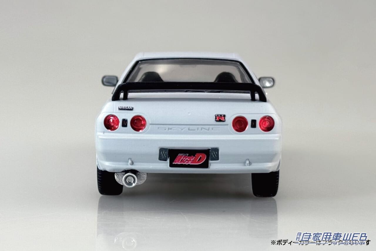 |イニシャルDの中里のR32 GT-Rがプラモデルとなって発売!初回生産特典も!