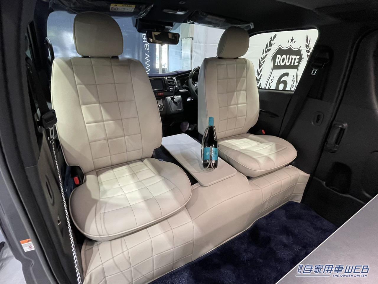 |高級感がありつつも派手すぎない! 落ち着く空間が魅力のトヨタ ハイエースがベースのキャンパー