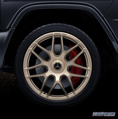 |メルセデス・ベンツ、Gクラスの特別仕様車「AMG G 63 Grand Edition」を発表 ゴールドの専用ホイールなどを装備