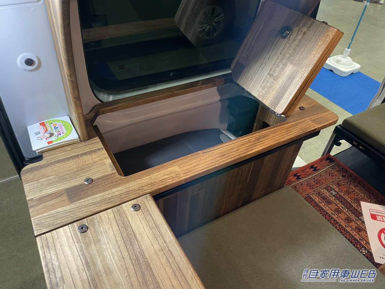 |広さと装備のバランスが良いダイハツ アトレーがベースの軽キャンパー