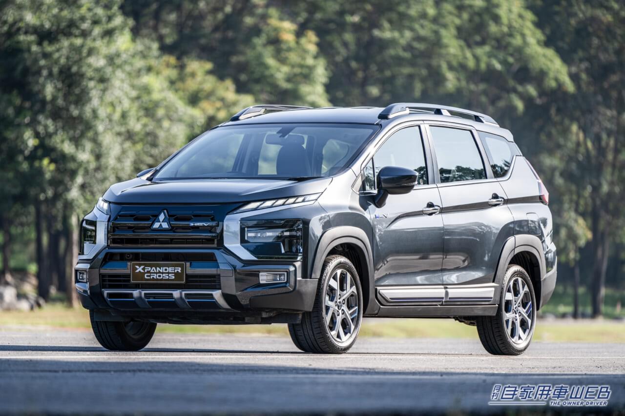 |デリカ顔のMPV!?日本導入を期待したくなる実力モデル 「エクスパンダー」と「エクスパンダー クロス」のHEVモデルが世界初公開