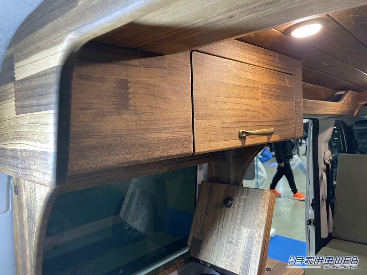 |広さと装備のバランスが良いダイハツ アトレーがベースの軽キャンパー