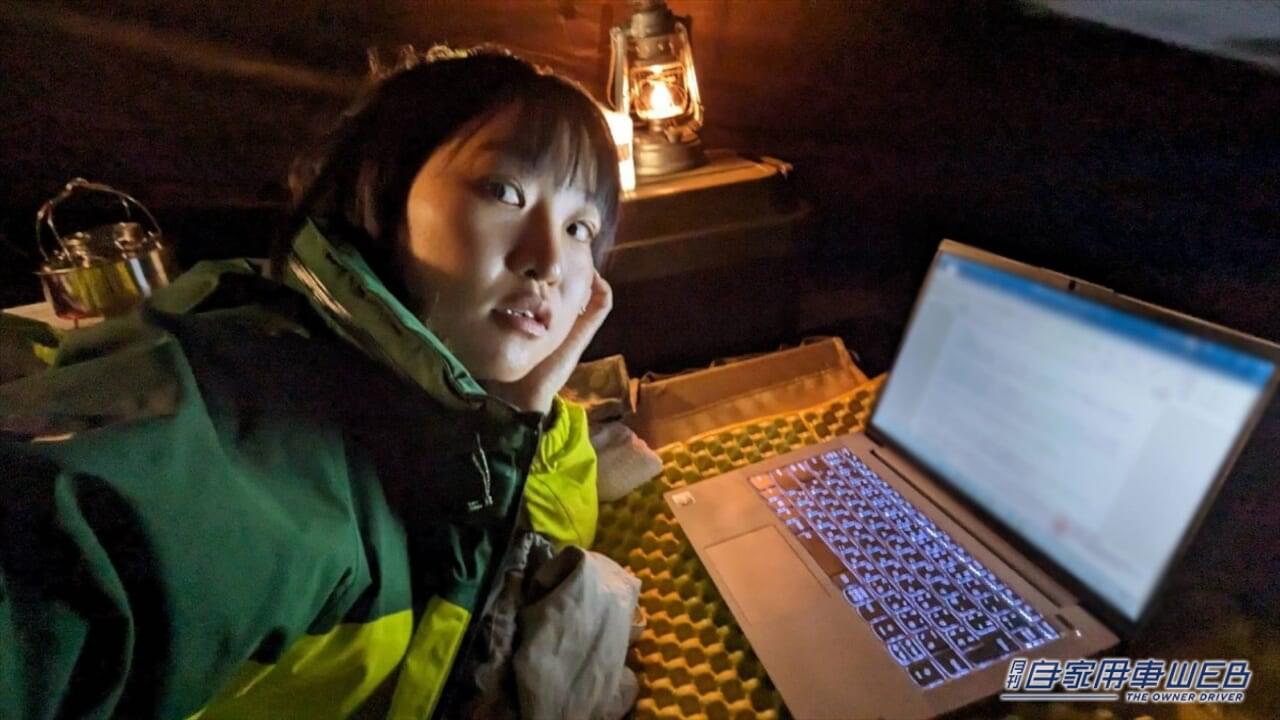 |軽トラックの荷台で車上泊チャレンジ! トラブルもあったけど最高の夜が過ごせました!!