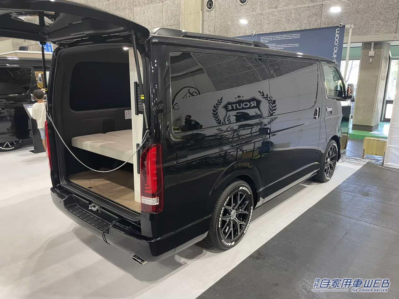 |高級感がありつつも派手すぎない! 落ち着く空間が魅力のトヨタ ハイエースがベースのキャンパー