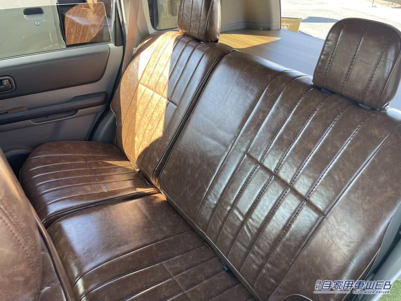 |レトロ見た目とクラシカルな車内の雰囲気が良い感じ! 日産エクストレイルがベースのキャンパー