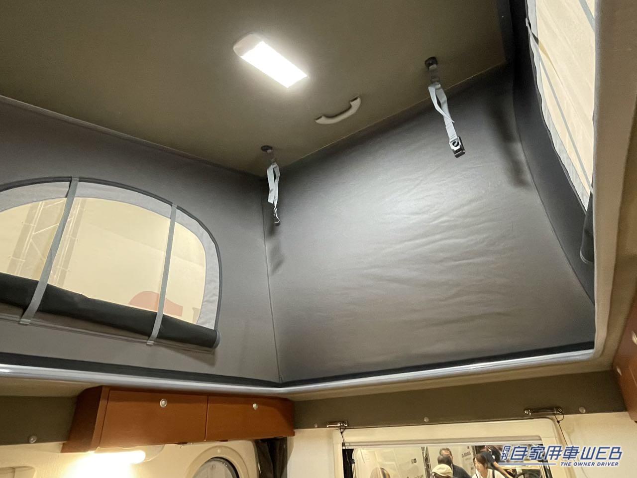 |軽トラックベースなのに車内は広い! 天井も高い! ダイハツ ハイゼットトラックがベースの軽キャンパー