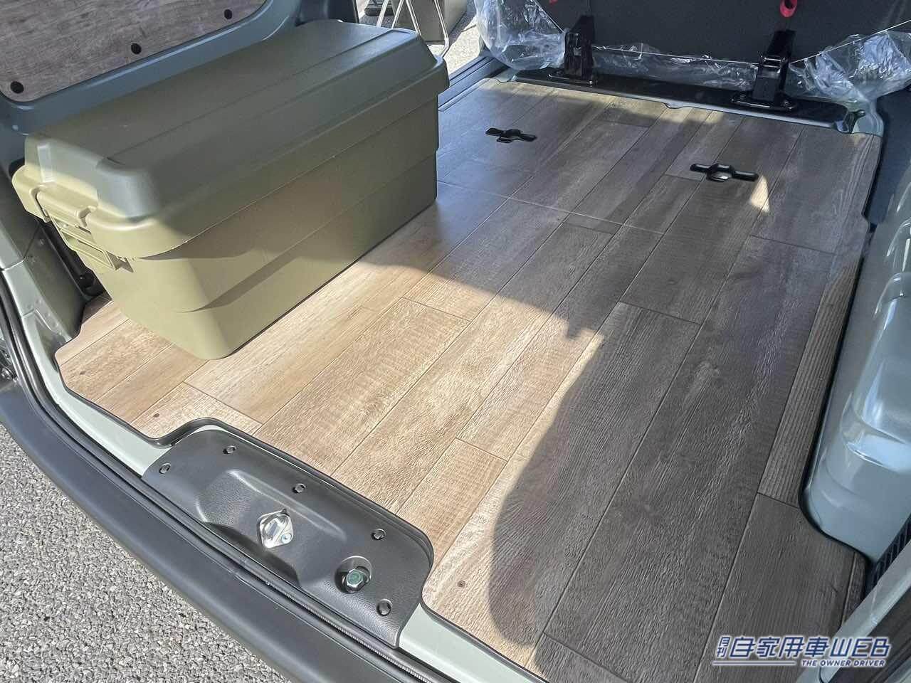 |個性は欲しい。余計な装備はいらない。そんな人にピッタリな日産NV200バネットがベースのキャンパー