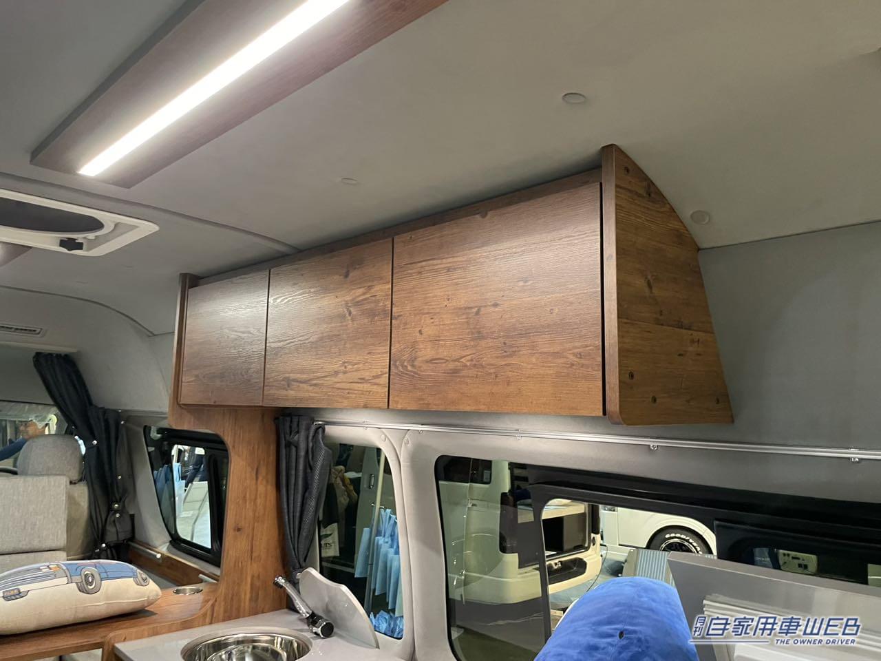 |充実装備の車内レイアウトはこれが正解! トヨタ ハイエースがベースのキャンパー