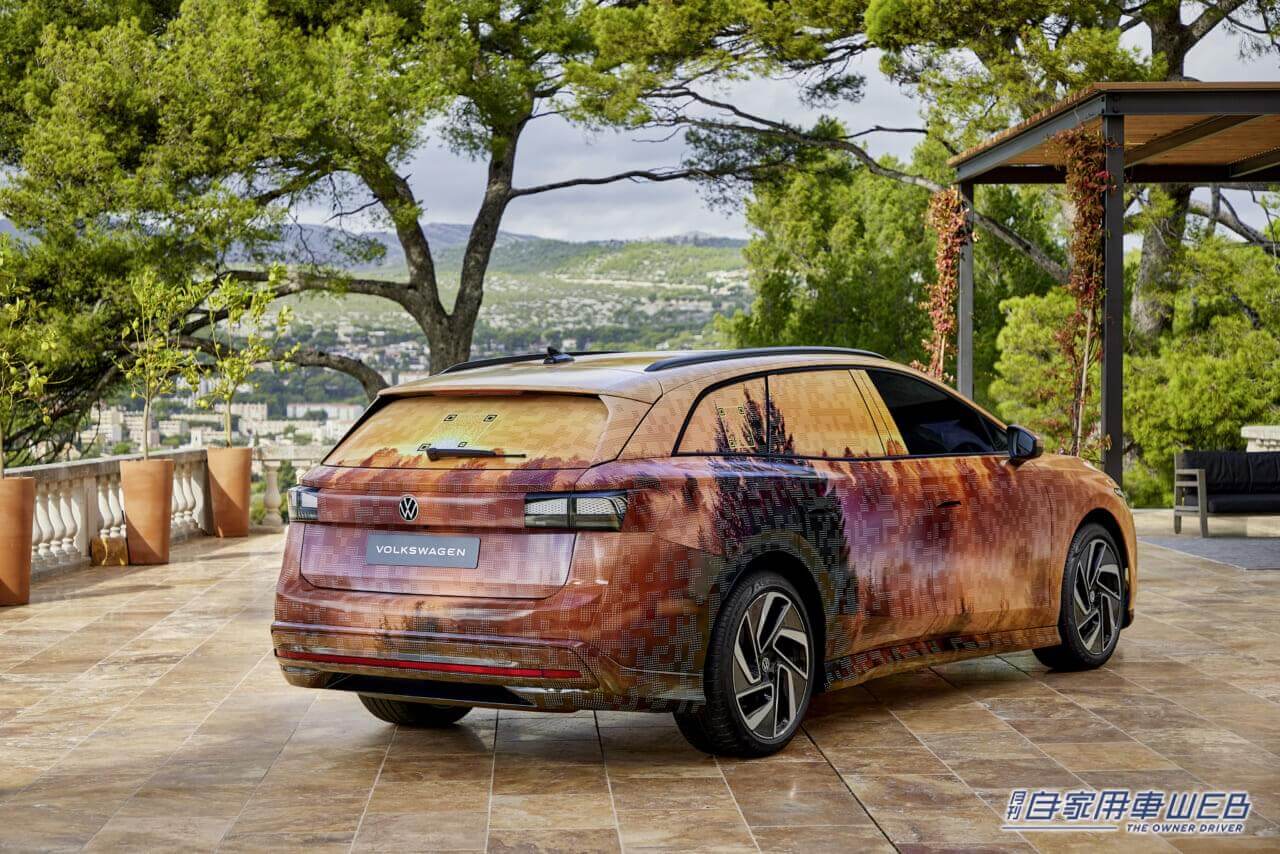 |フォルクスワーゲン、航続距離最大685kmの電動オールラウンダー「ID.7ツアラー」を世界初公開