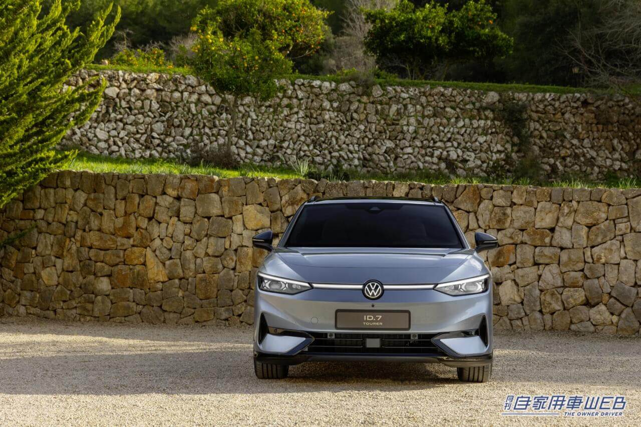 |フォルクスワーゲン、航続距離最大685kmの電動オールラウンダー「ID.7ツアラー」を世界初公開