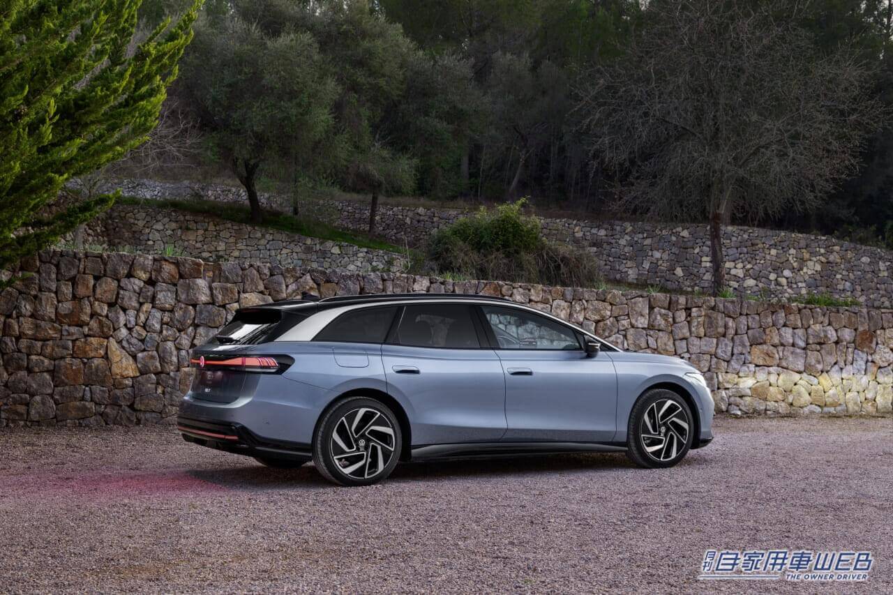 |フォルクスワーゲン、航続距離最大685kmの電動オールラウンダー「ID.7ツアラー」を世界初公開