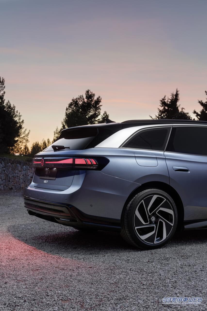 |フォルクスワーゲン、航続距離最大685kmの電動オールラウンダー「ID.7ツアラー」を世界初公開