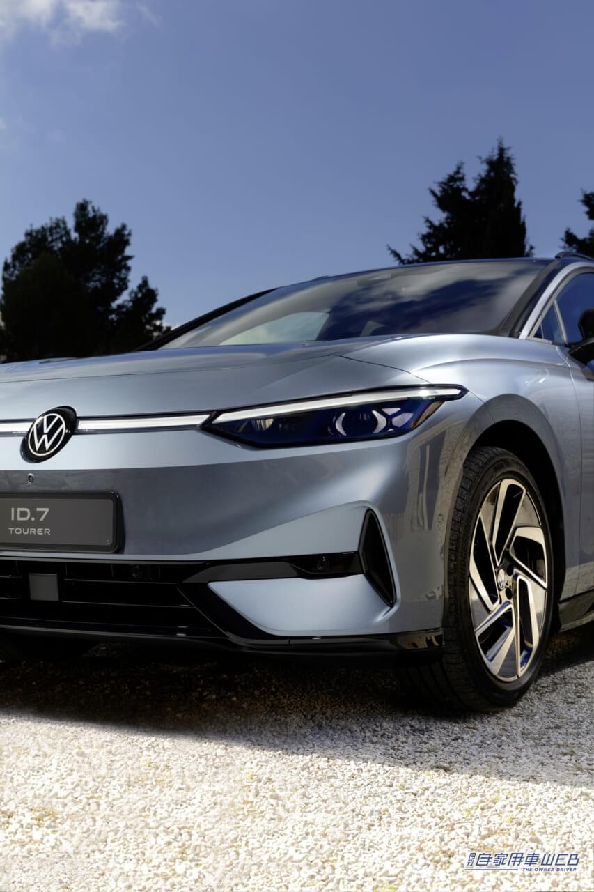 |フォルクスワーゲン、航続距離最大685kmの電動オールラウンダー「ID.7ツアラー」を世界初公開