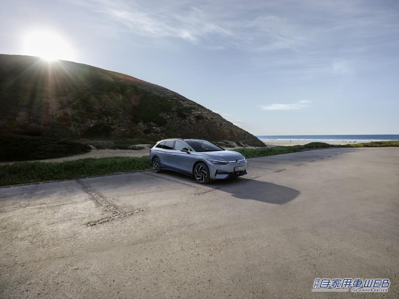 |フォルクスワーゲン、航続距離最大685kmの電動オールラウンダー「ID.7ツアラー」を世界初公開