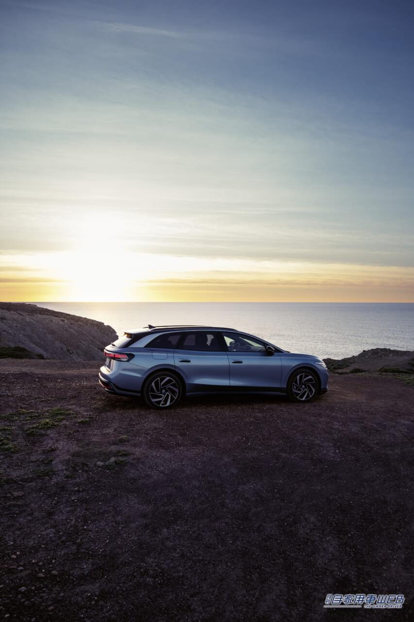 |フォルクスワーゲン、航続距離最大685kmの電動オールラウンダー「ID.7ツアラー」を世界初公開