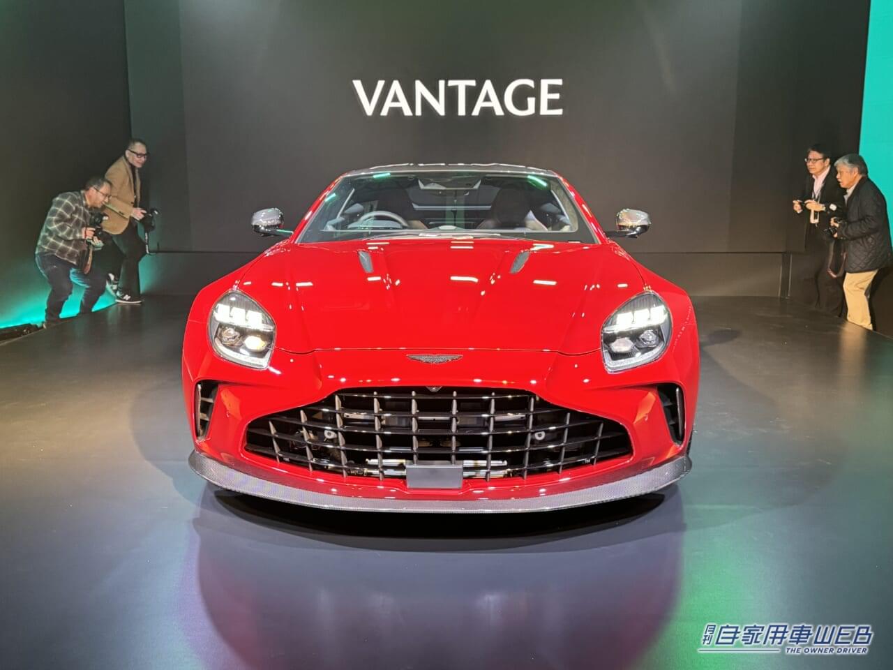 |最高峰のスポーツカーが登場! アストンマーティン ジャパン、NEW VANTAGEを発表