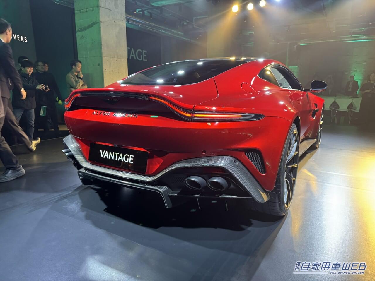|最高峰のスポーツカーが登場! アストンマーティン ジャパン、NEW VANTAGEを発表