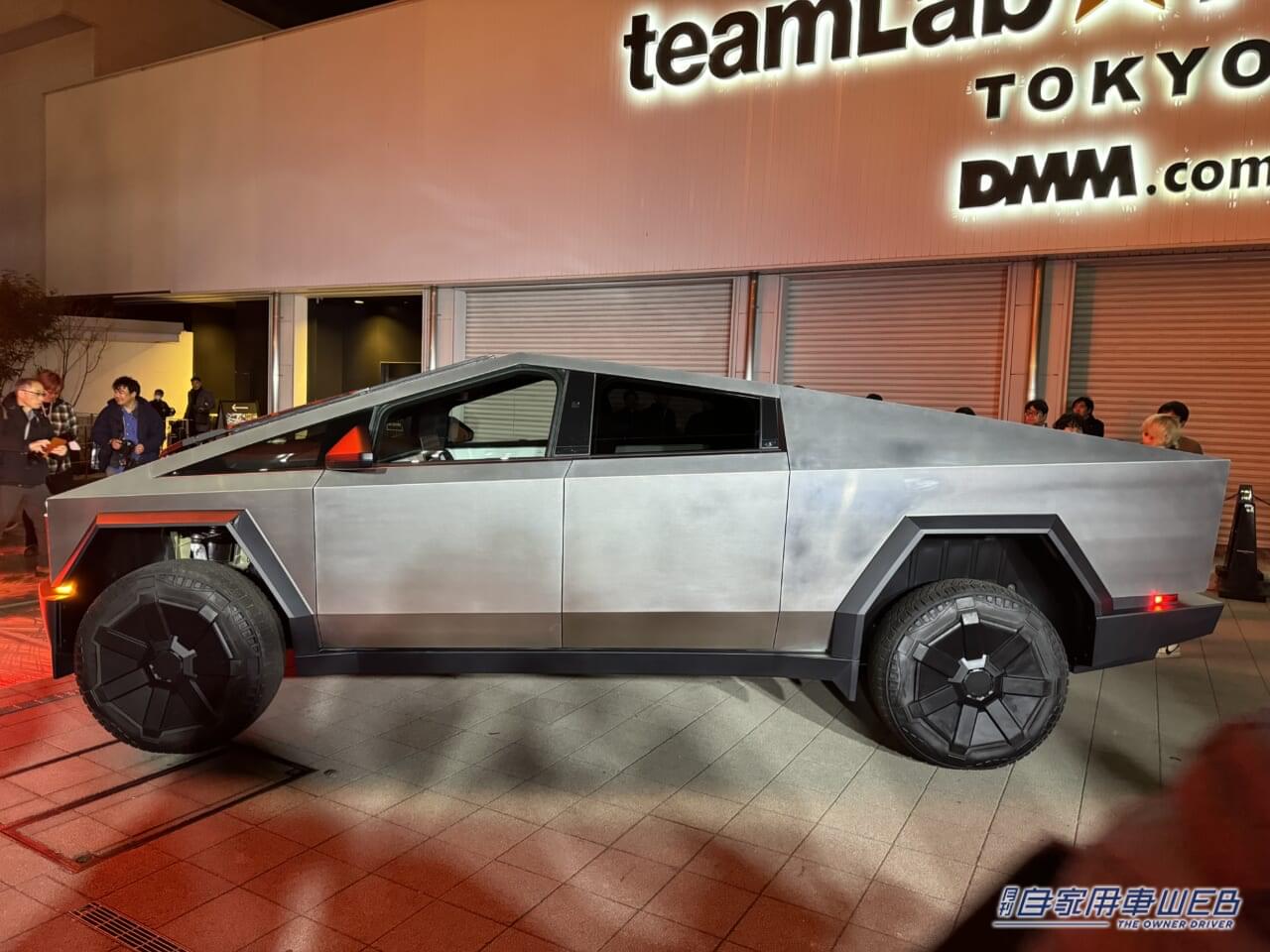 |テスラがサイバートラックを日本初公開! 日本での発売予定はなし