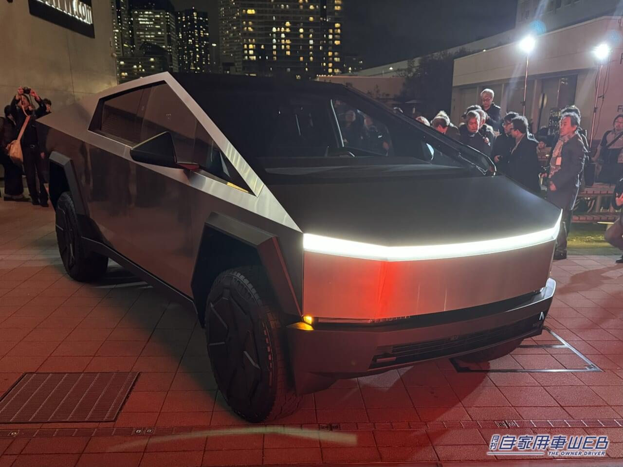 |テスラがサイバートラックを日本初公開! 日本での発売予定はなし