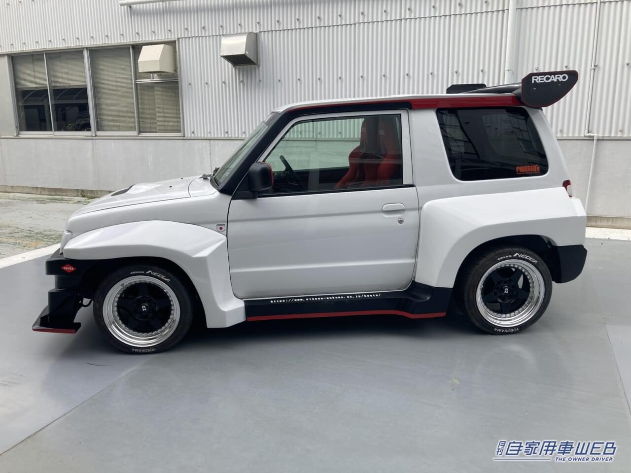 |日産・自動車大学校が制作したカスタマイズカーを「大阪オートメッセ2024」に出展 カスタムされたキューブなどを展示