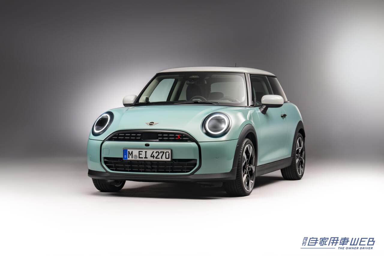|MINI、ガソリンエンジンの3気筒「新型MINIクーパーC」と4気筒の「新型MINIクーパーS」を発表