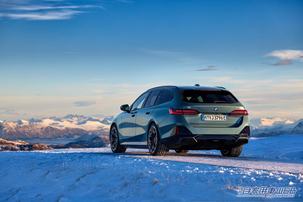 BMW、「 5シリーズ ツーリング」を発売。BMWのツーリングモデルでは、初となる電動モデルも日本導入