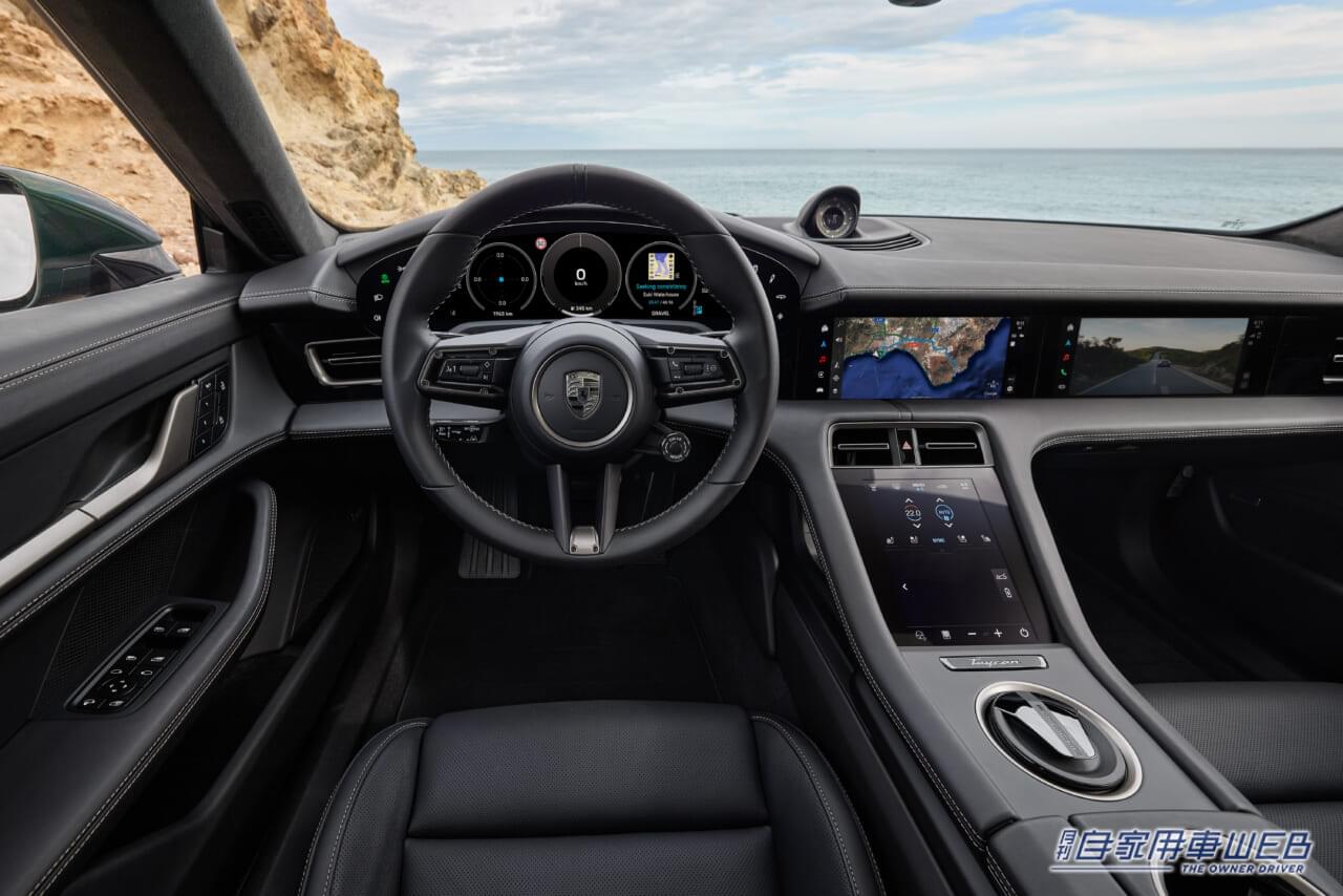 |ポルシェ、新型タイカンを発売。航続距離や加速が更に進化