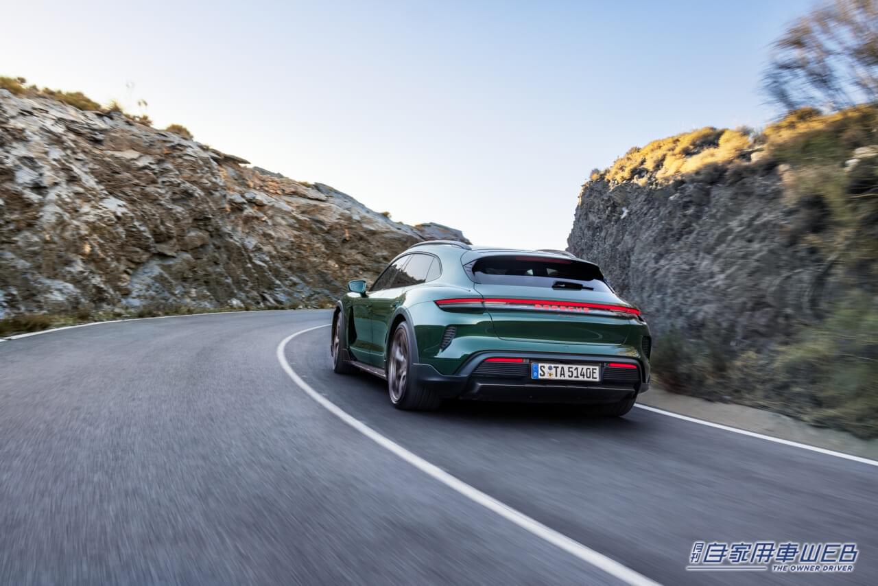 |ポルシェ、新型タイカンを発売。航続距離や加速が更に進化