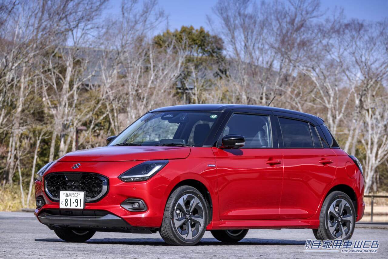 |スモール2BOX離れした良質な走りに脱帽! スズキ・スイフト 試乗インプレッション