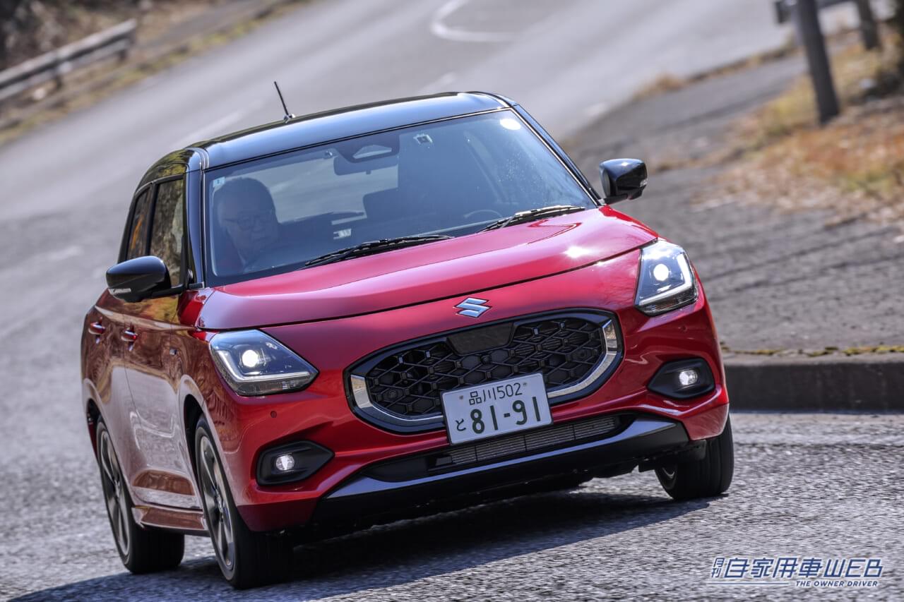 スモール2BOX離れした良質な走りに脱帽! スズキ・スイフト 試乗インプレッション