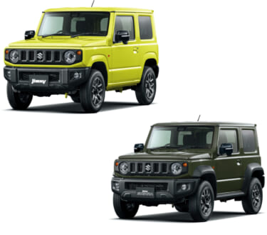 スズキ、「ジムニー」「ジムニー シエラ」の一部仕様を変更