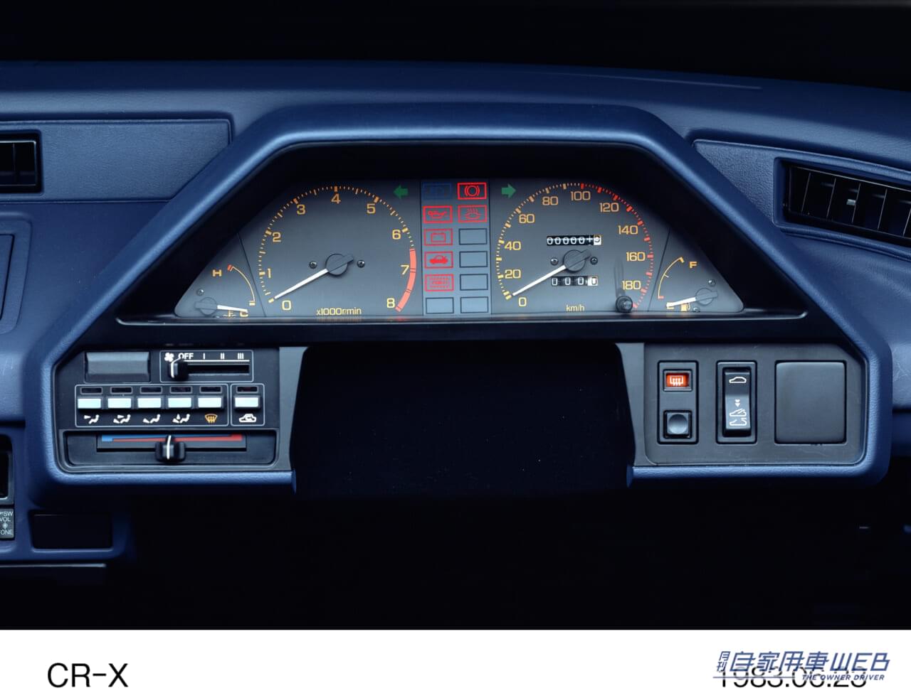 |【旧車FAN】超軽量ボディに高回転エンジン…キレるハンドリングの「CR-X」