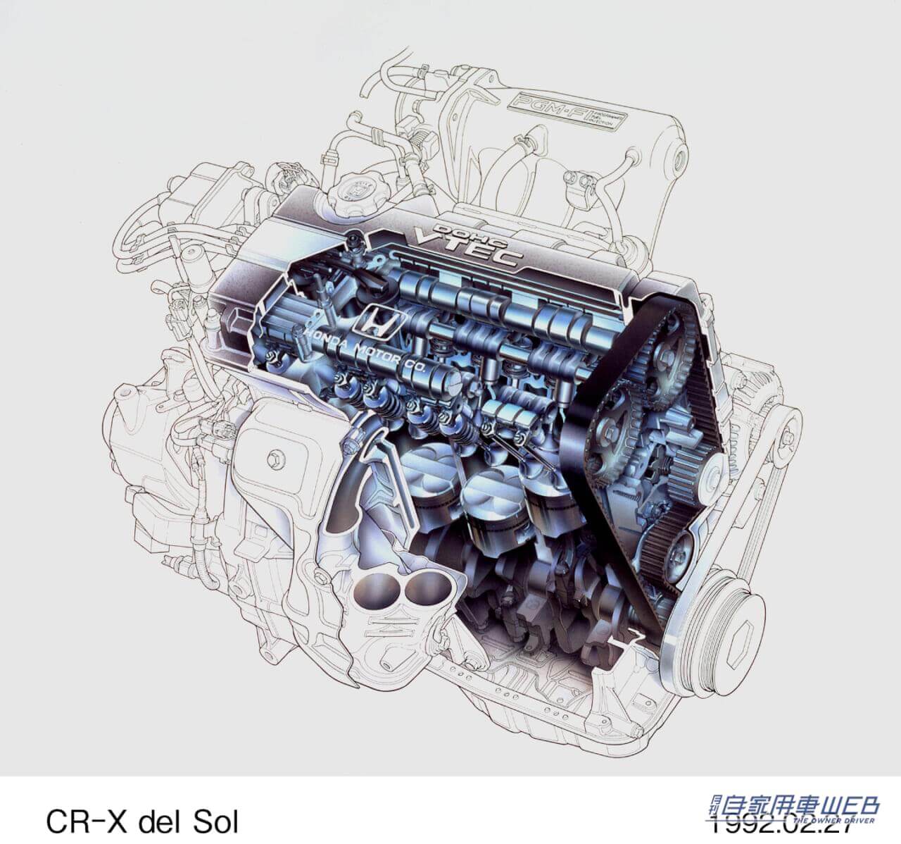 |【旧車FAN】生まれる時代が早すぎたスポーツカー「CR-X デルソル」