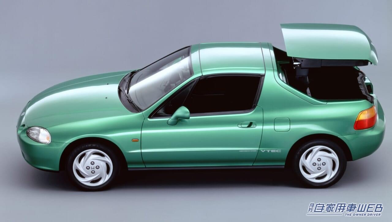 |【旧車FAN】生まれる時代が早すぎたスポーツカー「CR-X デルソル」