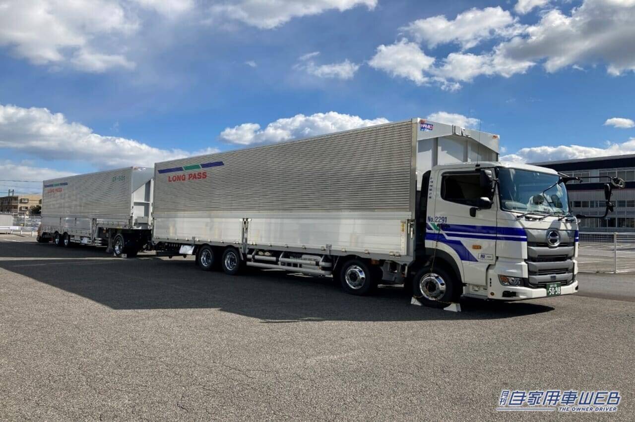 |トヨタが25m連結フルトレーラー導入による輸送効率の改善など、物流の2024年問題に向けた取り組み状況を公表