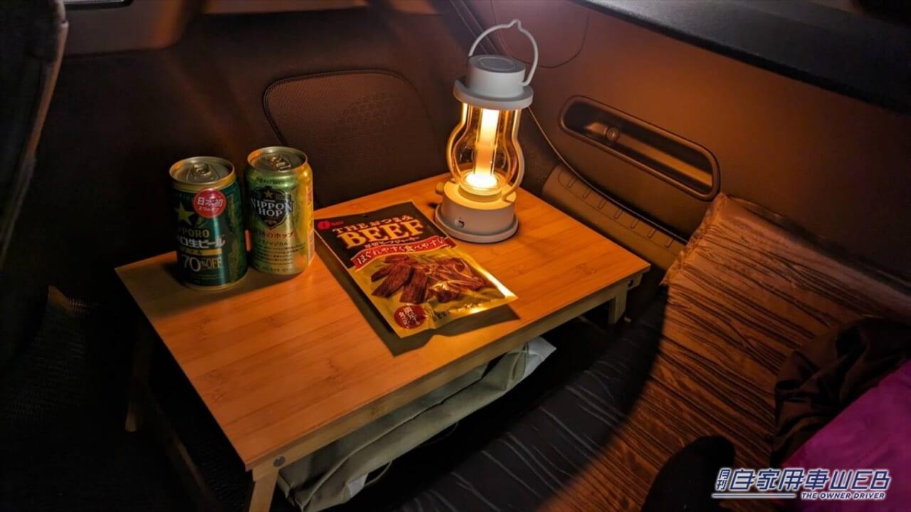 |女性オーナーがホンダ「シビック」で車中泊にトライ! 実際に一晩寝てみてわかったメリット&デメリット